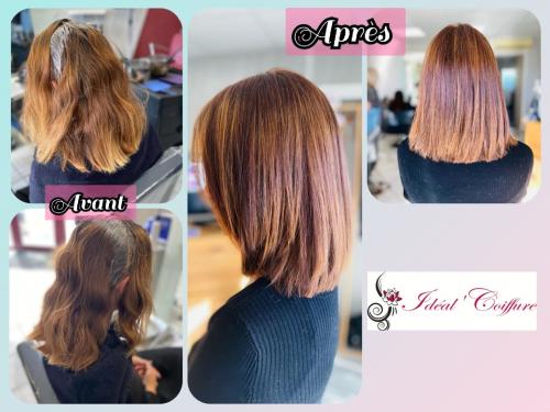 Magnifique cuivré en racine avec des longeurs cuivre irisé 🏵️ #alteregoitaly #cuivrehair #irise #automne🍂 #brillance