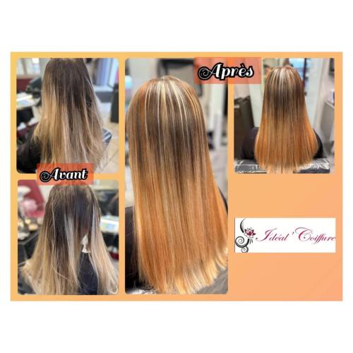 Pour l’automne optez pour des mèches blondes claire et cuivré ! 🍂🍁 #alterego #alteregoitaly #automne #meches #cuivre #blonde